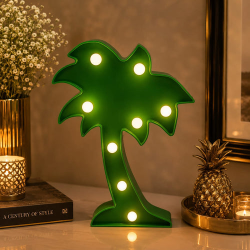 Palm Glow LED Décor Lamp