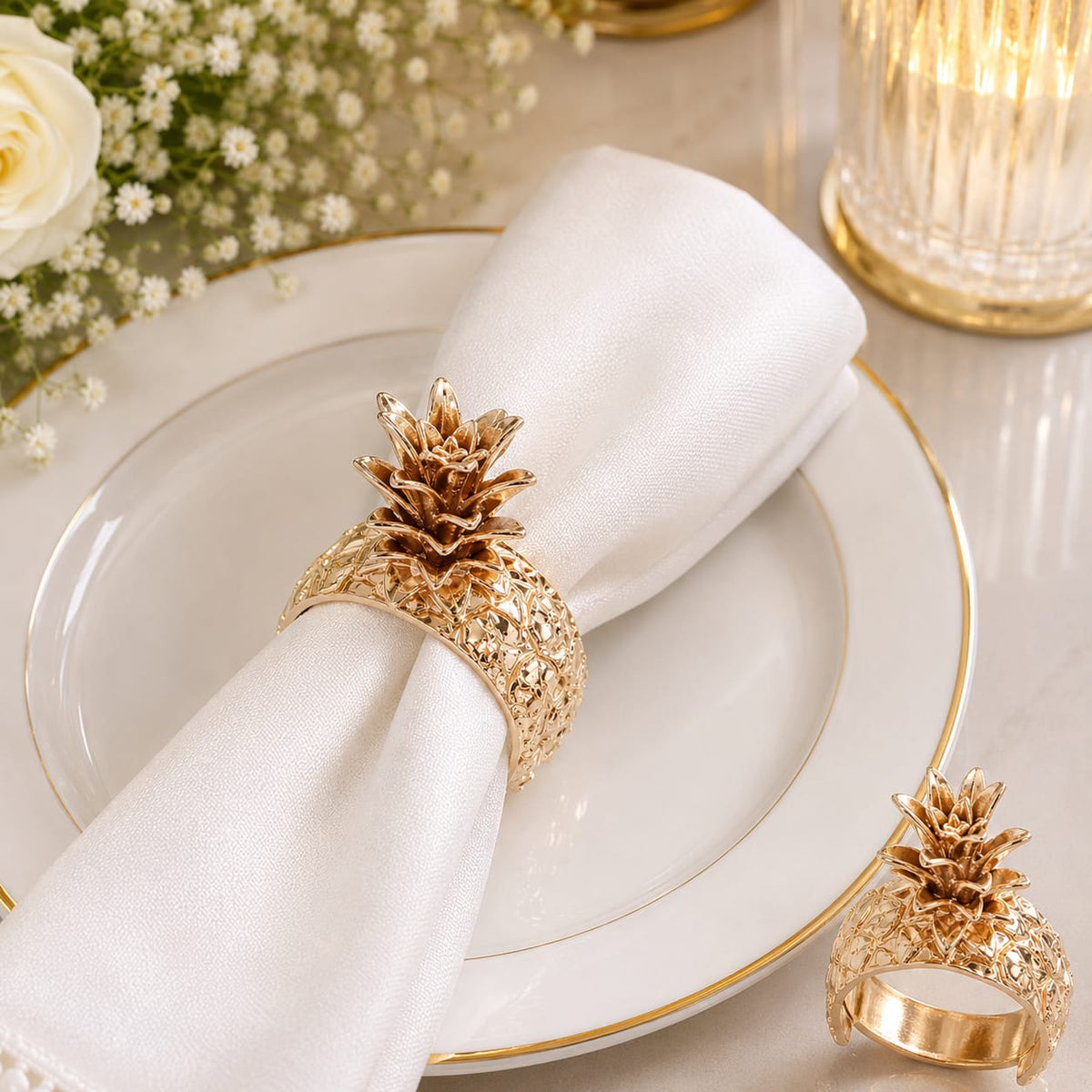 Pineapple Royale Napkin Ring