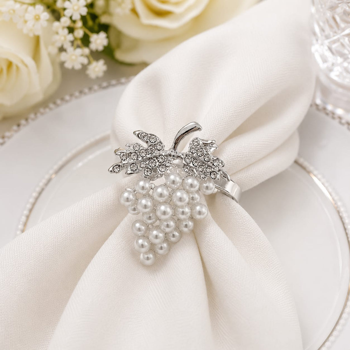 Vintage Vineyard Napkin Ring
