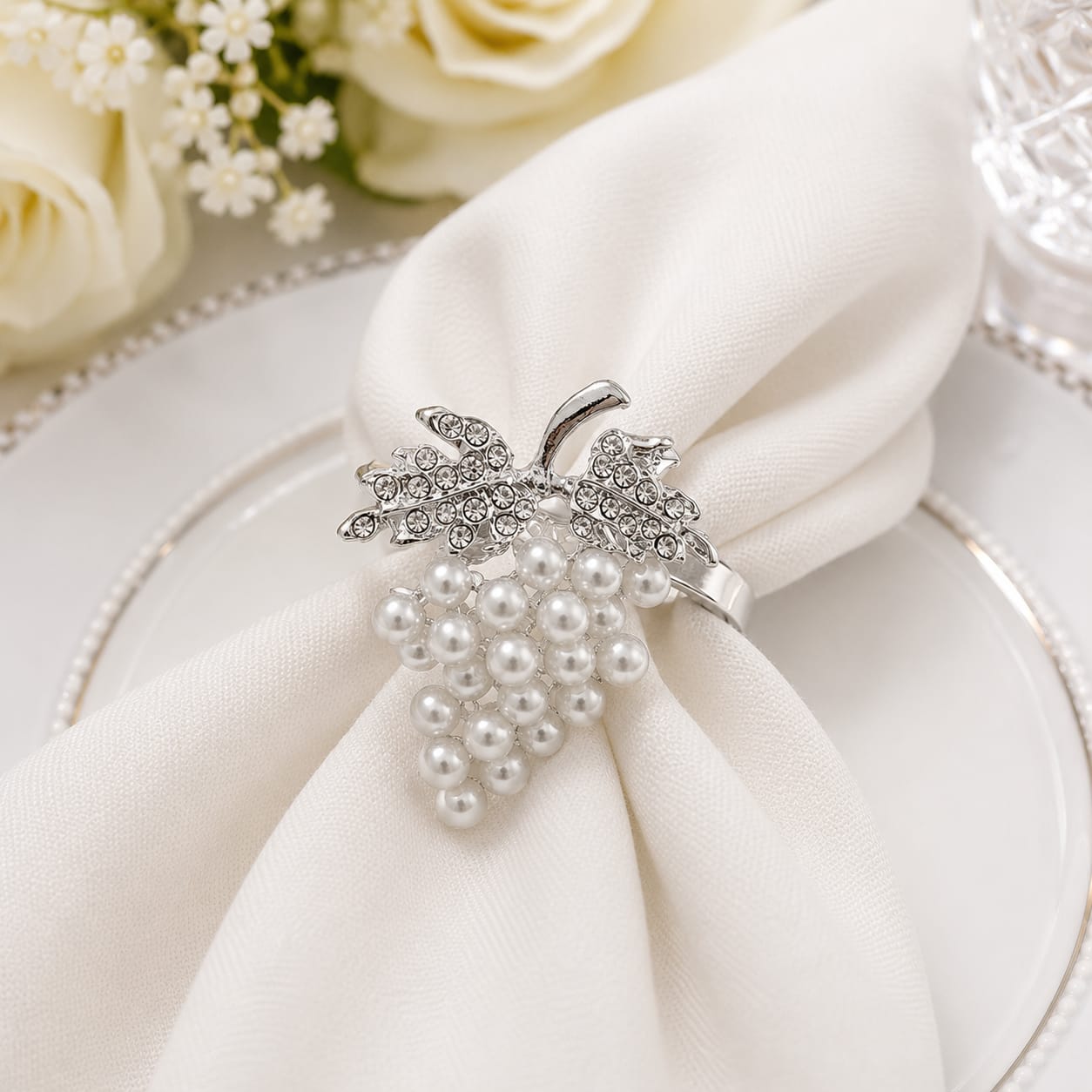 Vintage Vineyard Napkin Ring