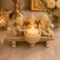 Cherub Glow Tealight Holder