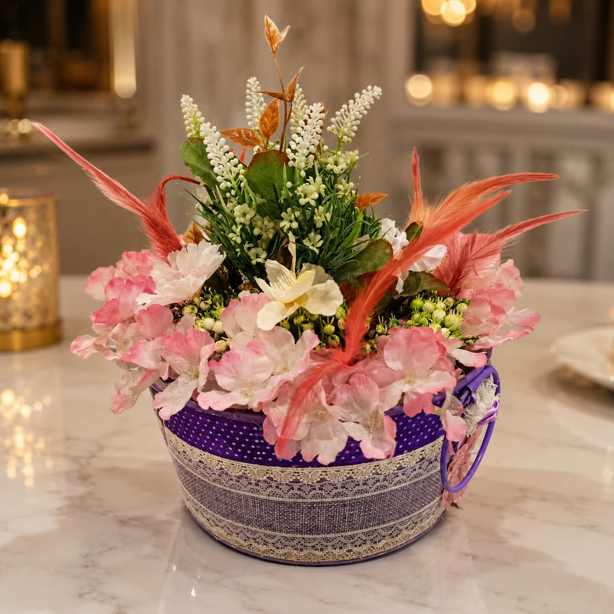 Maison Fleur Basket Vase