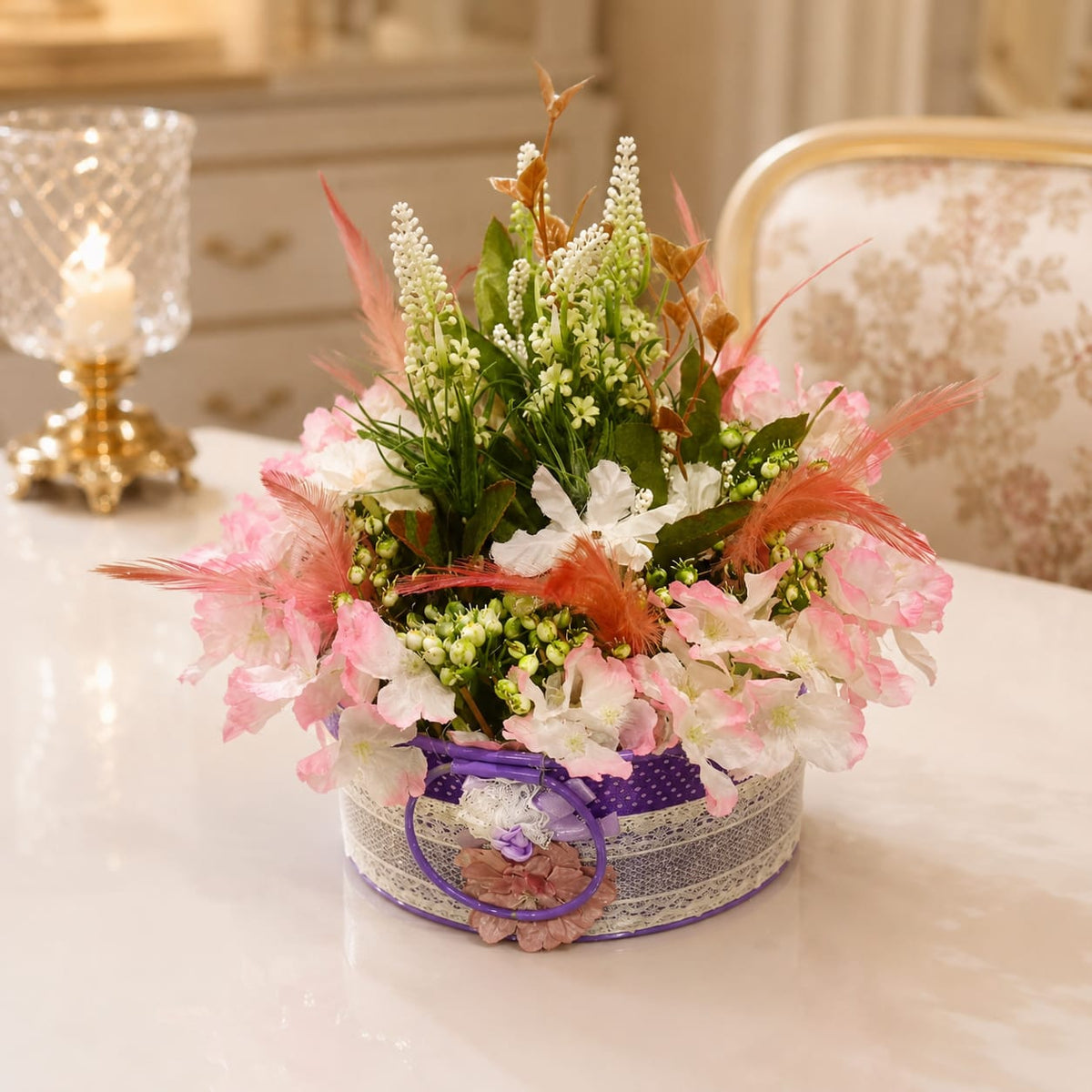 Maison Fleur Basket Vase