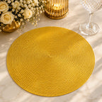 Golden Spiral Luxe Placemat