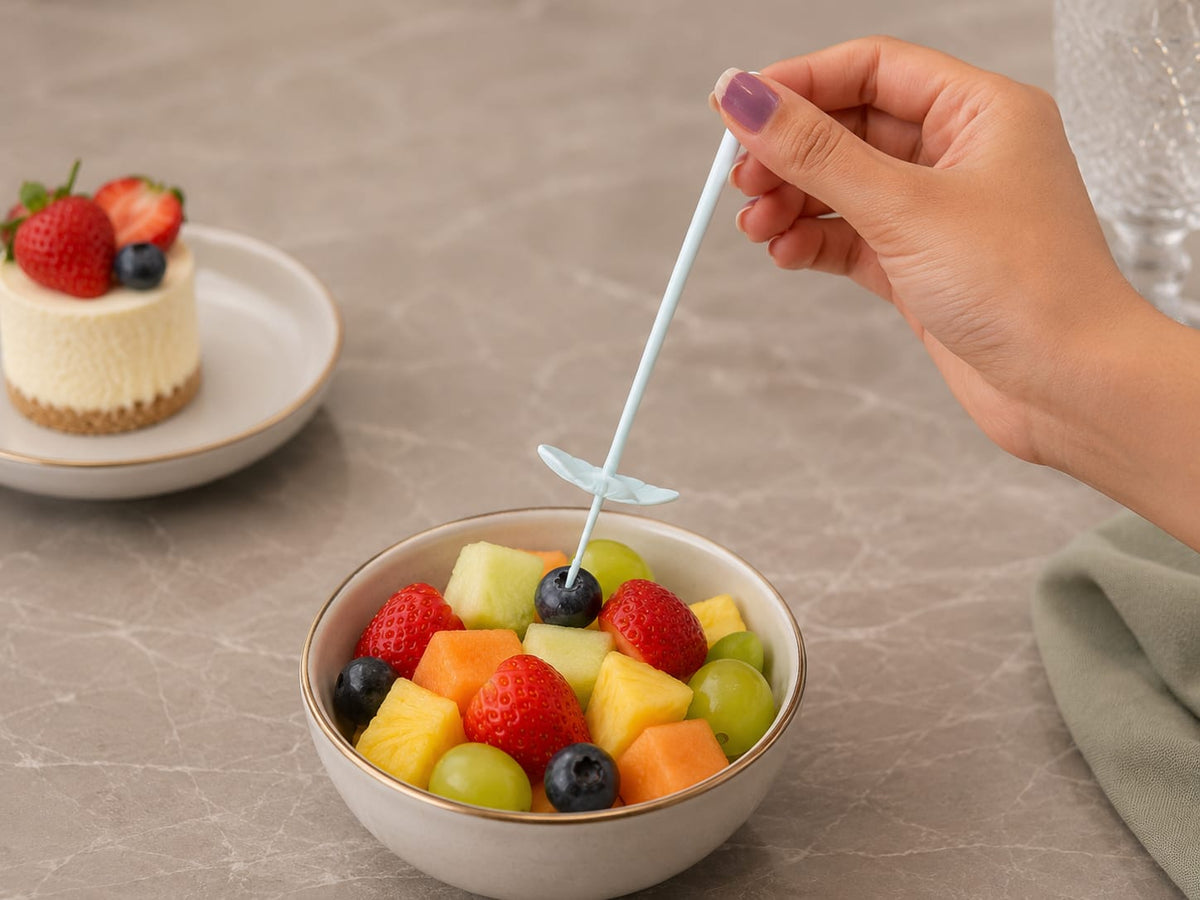 Blossom Reusable Fruit Picks Set