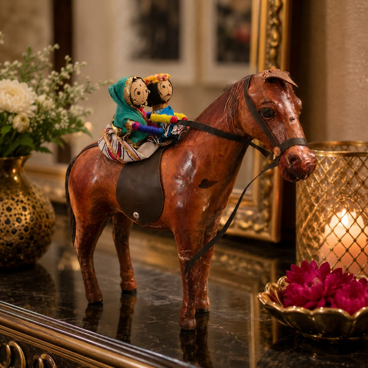 Royal Caravan Horse Figurine