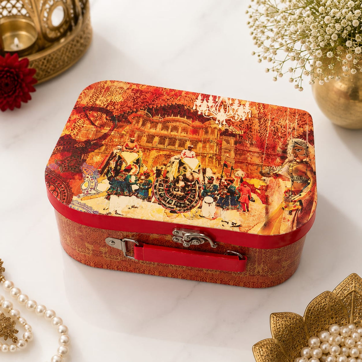 Heritage Voyage Storage Trunk Set of 3