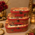 Heritage Voyage Storage Trunk Set of 3