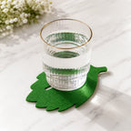 Verdant Leaf Coaster Set