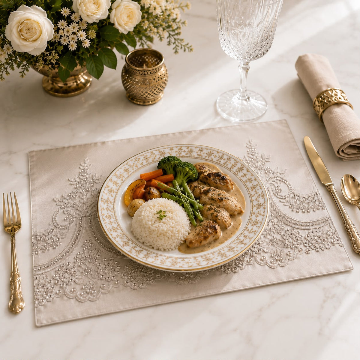 Élysée Lace Placemat