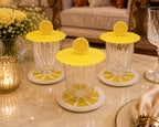 Lemon Slice Silicone Glass Cover