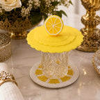 Lemon Slice Silicone Glass Cover
