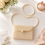Pearl Luxe Envelope Sling Bag