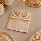 Pearl Majesty Embellished Coaster