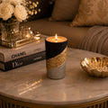 Midnight Luxe Spiral Candle