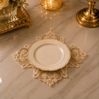 Pearl Royale Accent Coaster & Quarter Plate Mat