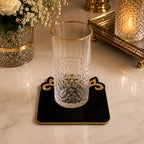 Noir Royale Velvet Coasters