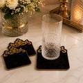 Noir Royale Velvet Coasters