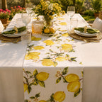 Citrus Blossom Table Runner