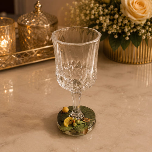 Vineyard Bloom Glass Charm