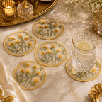 Golden Meadow Coaster Set