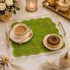 Verdant Lace Tray Cover