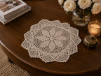 Ivory Lace Tray Cover