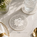 Ivory Bloom Lace Coaster