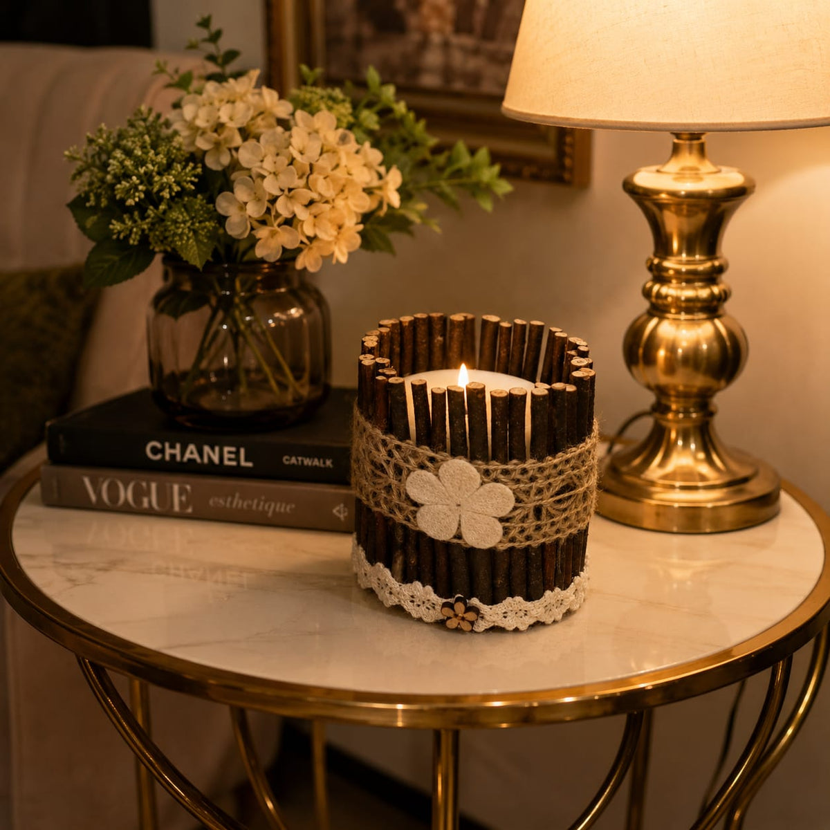 Woodland Glow Candle Holder