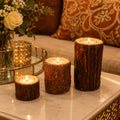 Woodland Glow Tealight Holder Set