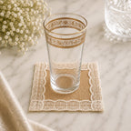 Rustic Lace Meadow Coaster