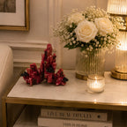 Crimson Coral Luxe Centerpiece