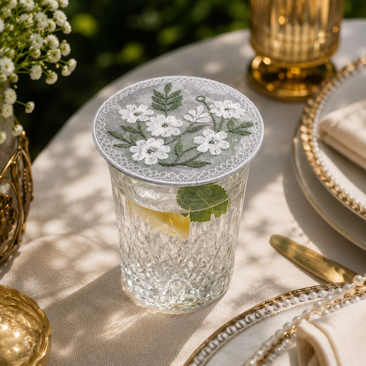 Floral Veil Coasters