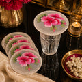 Pink Blossom Elegance Glass Covers