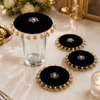 Noir Fleur Glass Cover
