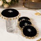 Noir Fleur Glass Cover