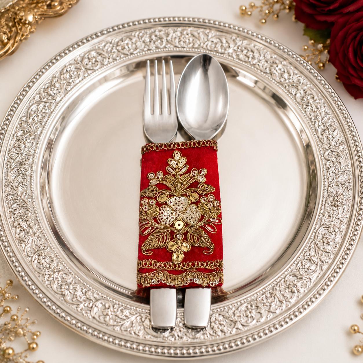 Gajraaj Heritage Cutlery Cover