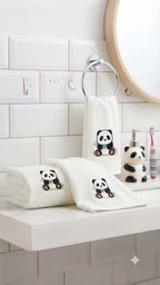Panda Cuddle Hand Towel