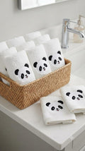 Panda Peek Face Towel