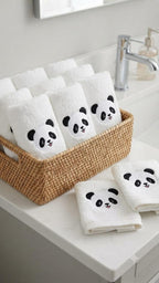 Panda Peek Face Towel