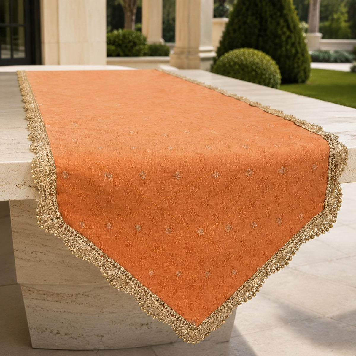 Kesariya Zari Runner