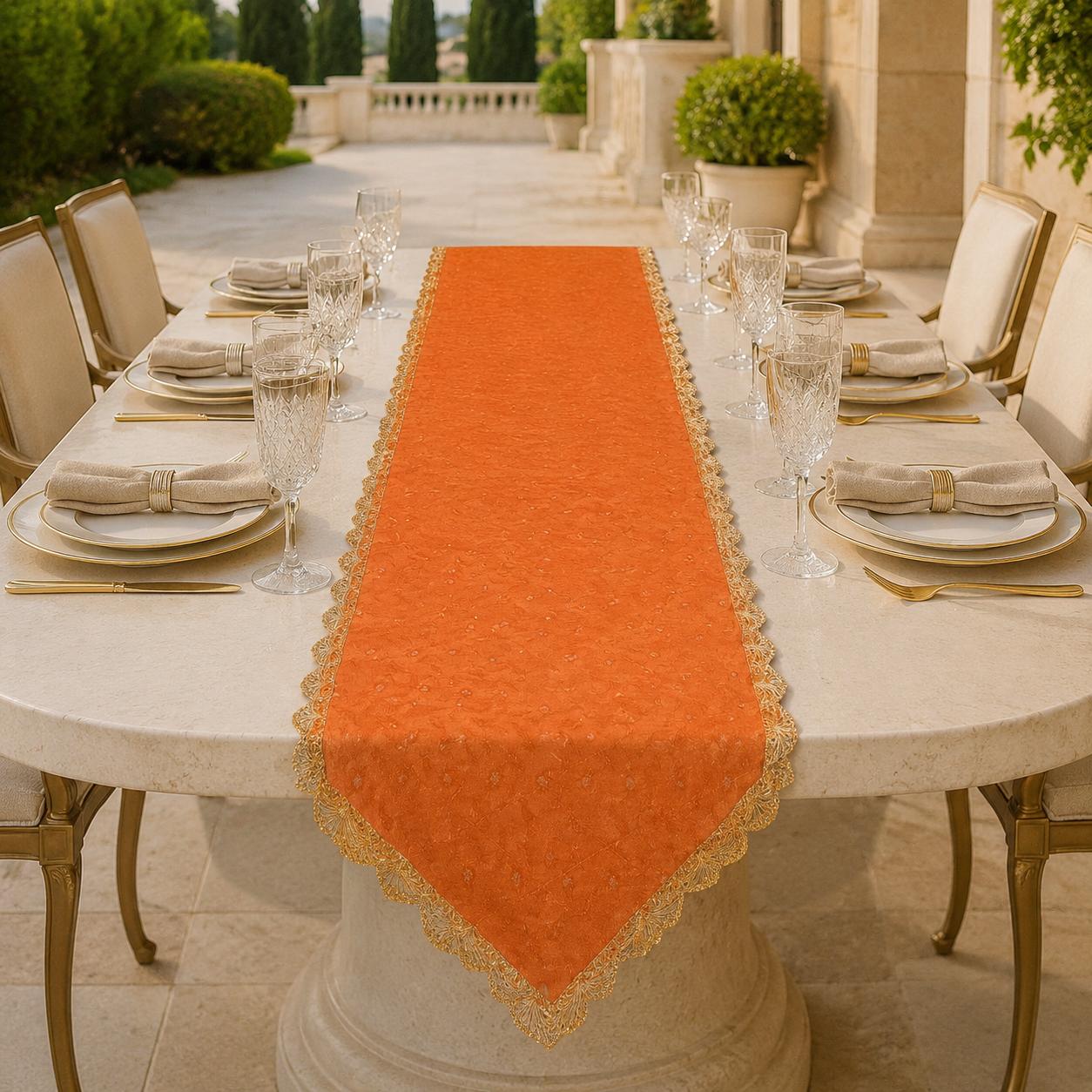 Kesariya Zari Runner