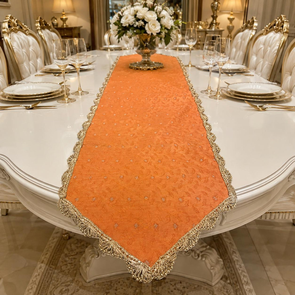 Kesariya Zari Runner