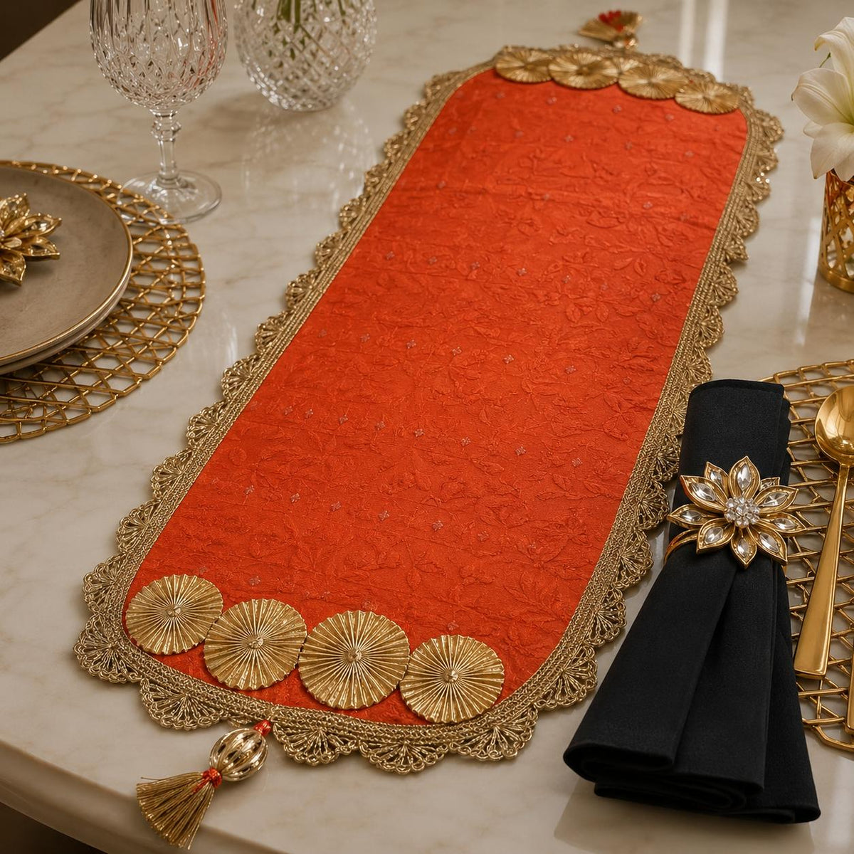 Surya Kesari Table Runner