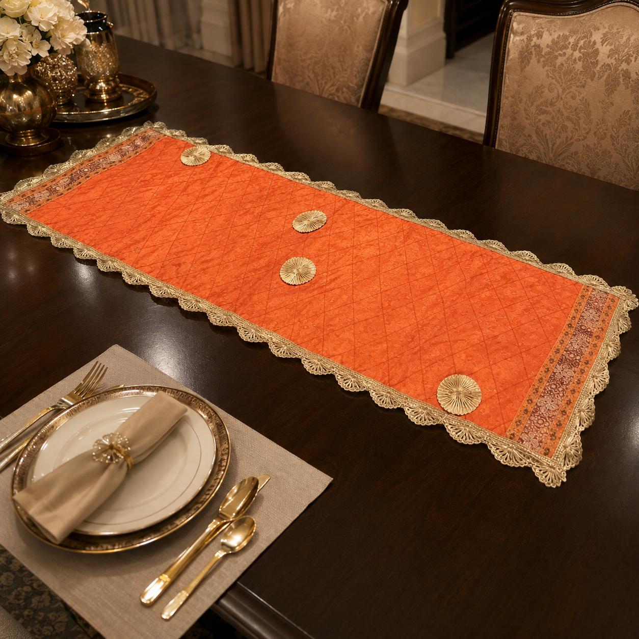 Kanak Kesari Luxury Table Runner