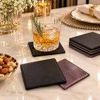 Luxe Leather Coaster
