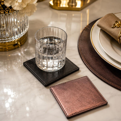 Luxe Leather Coaster