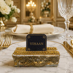 Shahi Crest Place Card Holder