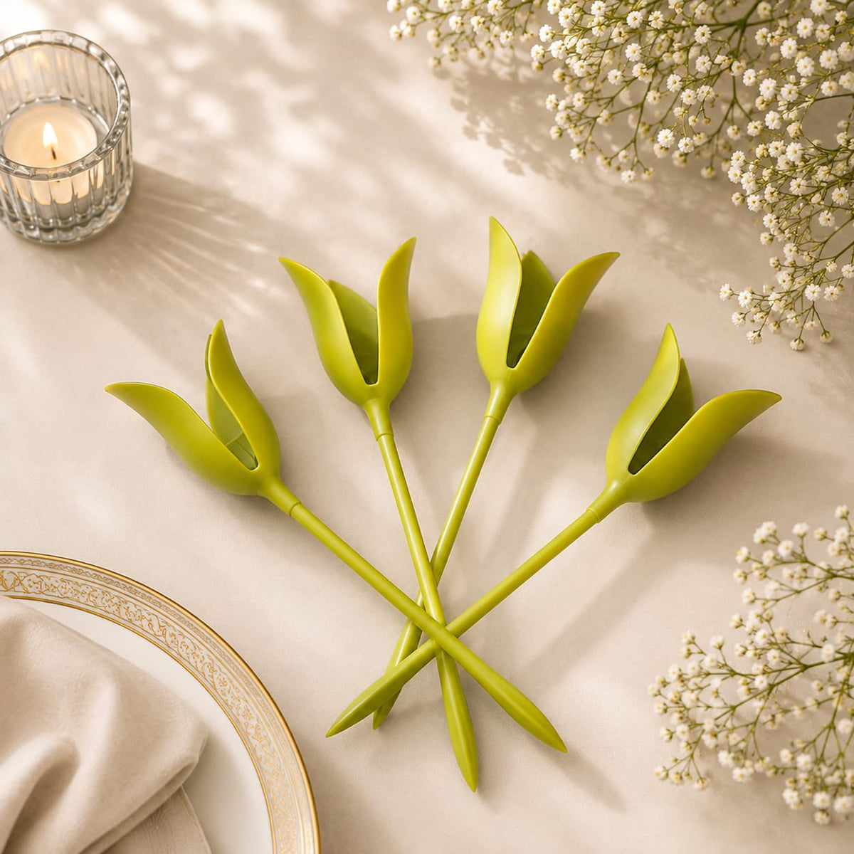 Tulip Napkin Holder set