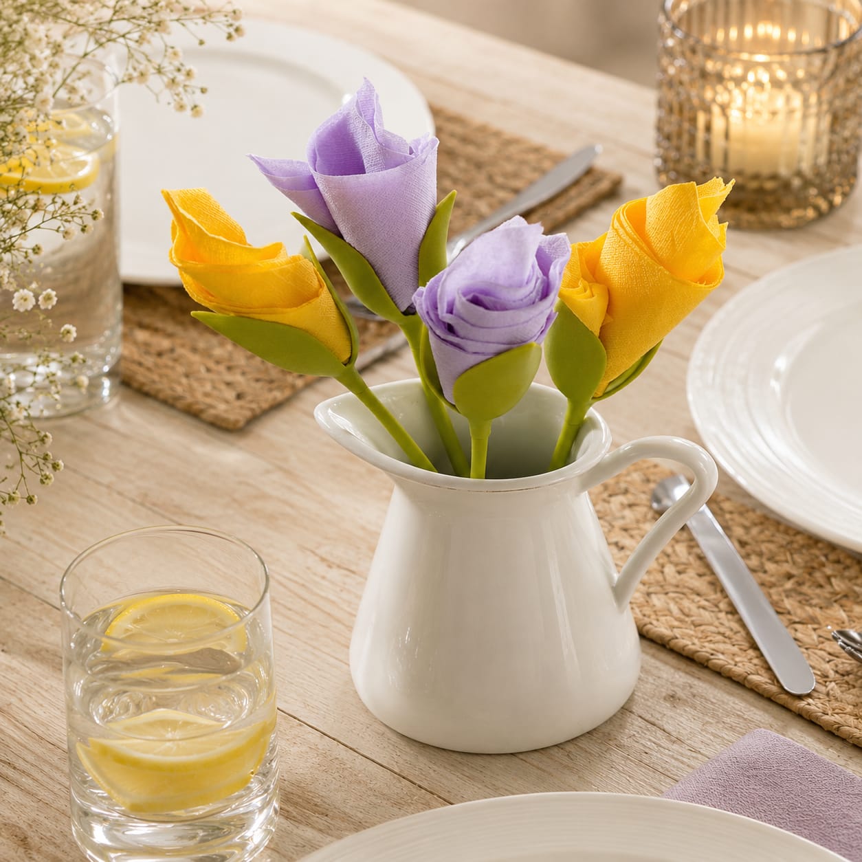 Tulip Napkin Holder set
